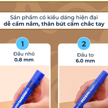 Bút lông dầu Hoshi Thiên Long PM-021/HS - Công nghệ Nhật Bản