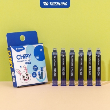 Ống mực bút máy CHiPY Thiên Long FPIC-020 Sử dụng cho bút máy FTC-020
