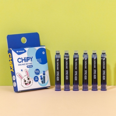 Ống mực bút máy CHiPY Thiên Long FPIC-020 Sử dụng cho bút máy FTC-020